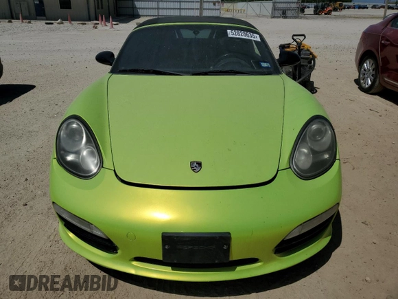 2009 Porsche Boxster z VIN WP0CA29869U710461, wystawiony jako Copart lot #52828635 z przebiegiem 120 385 mil mil oraz Czysty tytuł • Clean title. Historia ofert i sprzedaży dostępna na DreamBid. Obrazek 5.