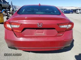 2018 Honda Accord Sedan Sport 1.5T with VIN 1HGCV1F39JA190240, listed as a Copart auction lot 46372735 with 148,929 mi miles and Salvage Title. Bid and sale history available at carsss.com. Image 6.
