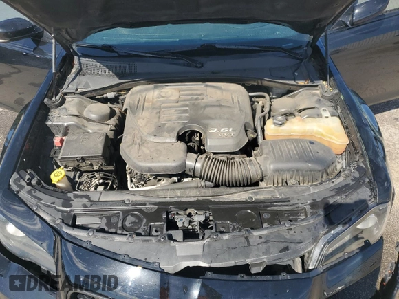 2015 Chrysler 300 with VIN 2C3CCABG8FH815687, listed as a Copart auction lot 48177935 with 89,837 mi miles and Salvage Title. Bid and sale history available at carsss.com. Image 11.