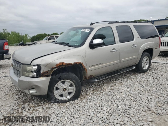 2008 Chevrolet Suburban LTZ with VIN 3GNFK16308G157294, listed as a Copart auction lot 57337905 with 312,276 mi miles and Clean title. Bid and sale history available at DreamBid. Image 1.