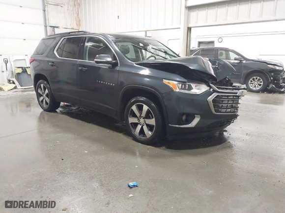 2019 Chevrolet Traverse LT Leather with VIN 1GNEVHKW7KJ235958, listed as a IAAI auction lot 41895988 with 79,097 mi miles. Bid and sale history available at carsss.com. Image 1.