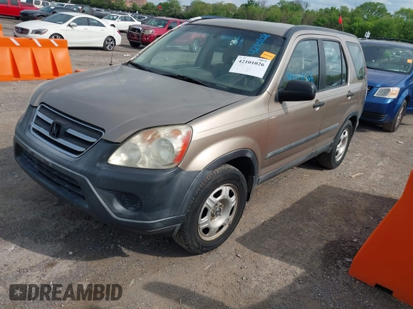 2006 Honda CR-V LX with VIN SHSRD68546U407997, listed as a IAAI auction lot 42101026 with 241,225 mi miles and . Bid and sale history available at DreamBid. Image 2.