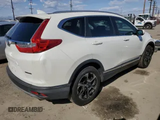 2017 Honda CR-V Touring with VIN 2HKRW1H96HH517669, listed as a Copart auction lot 52150615 with 97,961 mi miles and Salvage Title. Bid and sale history available at carsss.com. Image 3.