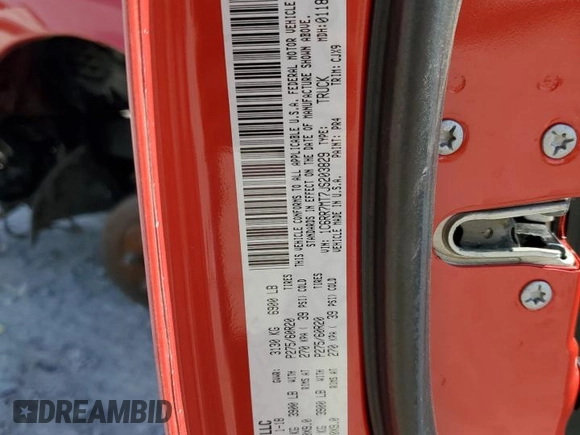 2018 Ram 1500 Night with VIN 1C6RR7MT7JS203829, listed as a Copart auction lot 53654095 with 0 mi miles and Salvage Title. Bid and sale history available at carsss.com. Image 12.
