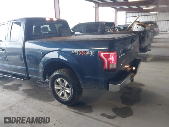2017 Ford F-150 XL with VIN 1FTEX1E8XHFC86258, listed as a IAAI auction lot 41507147 with 225,029 mi miles. Bid and sale history available at carsss.com. Image 6.