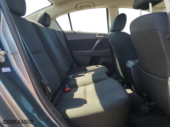 2013 Mazda Mazda3 i SV with VIN JM1BL1TG0D1765451, listed as a Copart auction lot 51161175 with 125,475 mi miles and Salvage Title. Bid and sale history available at carsss.com. Image 10.