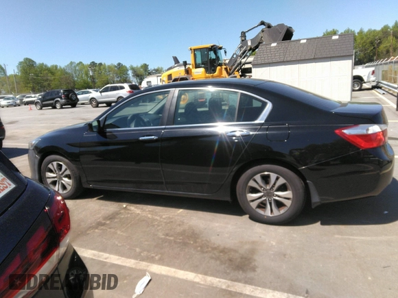 2015 Honda Accord Sedan LX with VIN 1HGCR2F34FA228121, listed as a IAAI auction lot 41998963 with 161,281 mi miles. Bid and sale history available at carsss.com. Image 14.