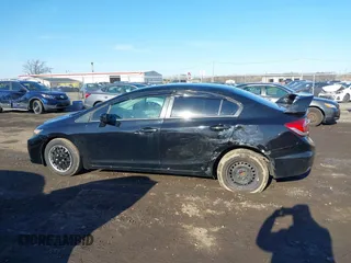 2015 Honda Civic Sedan LX with VIN 19XFB2F55FE295745, listed as a IAAI auction lot 41531838 with 92,655 mi miles. Bid and sale history available at carsss.com. Image 14.