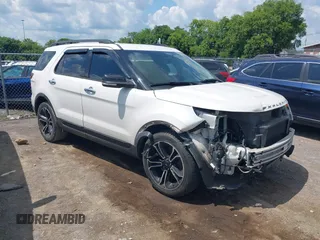 2014 Ford Explorer Sport z VIN 1FM5K8GT9EGB15429, wystawiony jako IAAI lot #42701958 z przebiegiem 149 692 mil mil oraz . Historia ofert i sprzedaży dostępna na DreamBid. Obrazek 1.