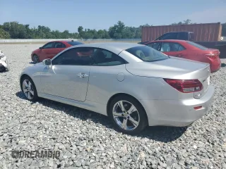 2010 Lexus IS 350 C with VIN JTHFE2C22A2504798, listed as a Copart auction lot 55393485 with 137,259 mi miles and Salvage Title. Bid and sale history available at DreamBid. Image 2.