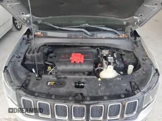 2019 Jeep Compass Altitude with VIN 3C4NJDBB3KT599863, listed as a Copart auction lot 57561965 with 72,482 mi miles and Salvage title. Bid and sale history available at DreamBid. Image 12.