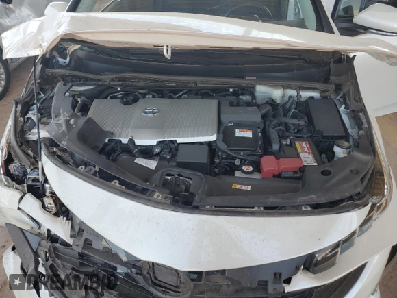 2021 Toyota Prius LE with VIN JTDKAMFP1M3186315, listed as a Copart auction lot 61125795 with 283,715 mi miles and Salvage title. Bid and sale history available at DreamBid. Image 11.