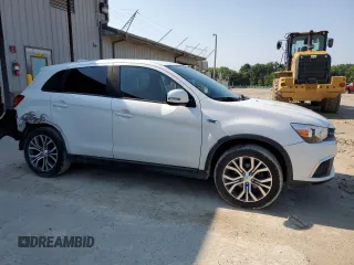 2018 Mitsubishi Outlander ES with VIN JA4AP3AUXJU016908, listed as a Copart auction lot 59942815 with 113,401 mi miles and Salvage title. Bid and sale history available at DreamBid. Image 4.