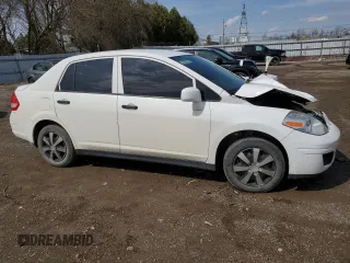 2010 Nissan Versa 1.6 with VIN 3N1CC1AP5AL351662, listed as a Copart auction lot 51673005 with Not provided miles and Salvage title. Bid and sale history available at DreamBid. Image 4.