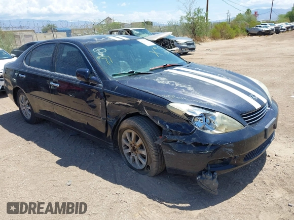 2004 Lexus ES 350 with VIN JTHBA30G645006073, listed as a IAAI auction lot 42548857 with 187,475 mi miles and . Bid and sale history available at DreamBid. Image 1.
