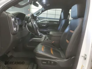 2021 GMC Sierra 1500 AT4 with VIN 3GTP9EEL1MG452089, listed as a Copart auction lot 50997965 with 48,557 mi miles and Salvage title. Bid and sale history available at DreamBid. Image 7.