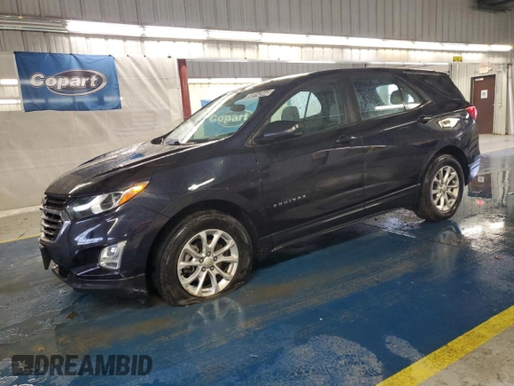 2020 Chevrolet Equinox LS with VIN 2GNAX5EV1L6209901, listed as a Copart auction lot 84914344 with 126,380 mi miles and Clean title. Bid and sale history available at DreamBid. Image 1.