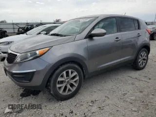 2016 Kia Sportage LX with VIN KNDPB3ACXG7805749, listed as a Copart auction lot 52349265 with 131,640 mi miles and Clean Title. Bid and sale history available at carsss.com. Image 1.