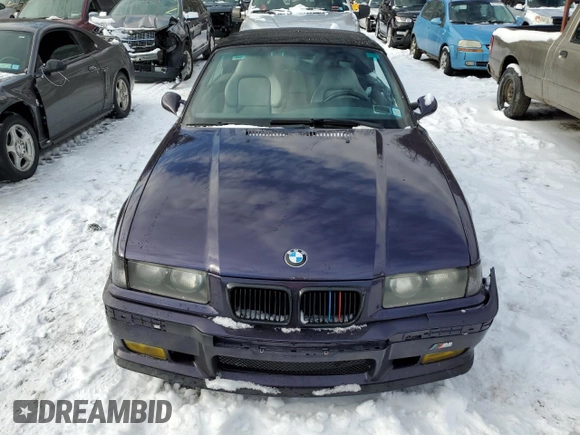 1999 BMW 3 Series M3 with VIN WBSBK0337XEC39918, listed as a Copart auction lot 86454004 with 0 mi miles and Salvage Title. Bid and sale history available at carsss.com. Image 5.