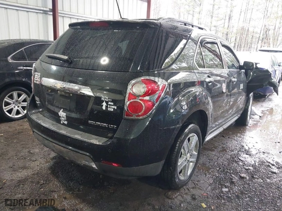 2015 Chevrolet Equinox LTZ with VIN 2GNFLHEK4F6207508, listed as a IAAI auction lot 41555934 with 143,373 mi miles. Bid and sale history available at carsss.com. Image 4.