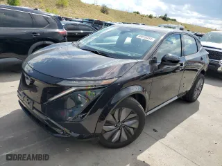 2023 Nissan ARIYA EVOLVE+ with VIN JN1DF0BB7PM710744, listed as a Copart auction lot 69818454 with 6,597 mi miles and Salvage Title. Bid and sale history available at carsss.com. Image 1.