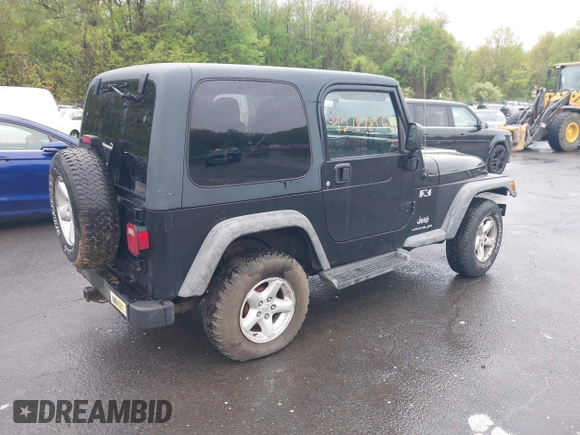 2004 Jeep Wrangler X with VIN 1J4FA39S94P707411, listed as a IAAI auction lot 42187856 with 189,519 mi miles. Bid and sale history available at carsss.com. Image 4.