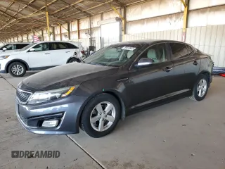 2015 Kia Optima LX z VIN 5XXGM4A79FG495408, wystawiony jako Copart lot #59919935 z przebiegiem 70 454 mil mil oraz Szkoda całkowita • Salvage title. Historia ofert i sprzedaży dostępna na DreamBid. Obrazek 1.