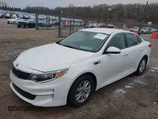 2017 Kia Optima LX with VIN KNAGT4L30H5159907, listed as a IAAI auction lot 41565872 with 84,537 mi miles. Bid and sale history available at carsss.com. Image 17.