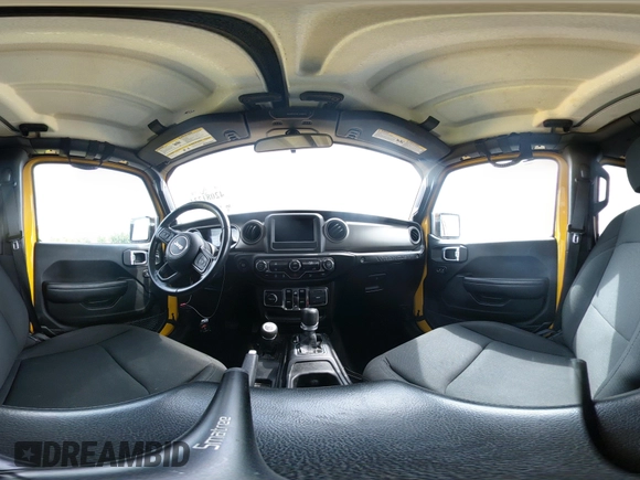 2018 Jeep Wrangler Unlimited Sport z VIN 1C4HJXDN9JW332273, wystawiony jako IAAI lot #42081234 z przebiegiem 94 884 mil mil oraz . Historia ofert i sprzedaży dostępna na DreamBid. Obrazek 19.