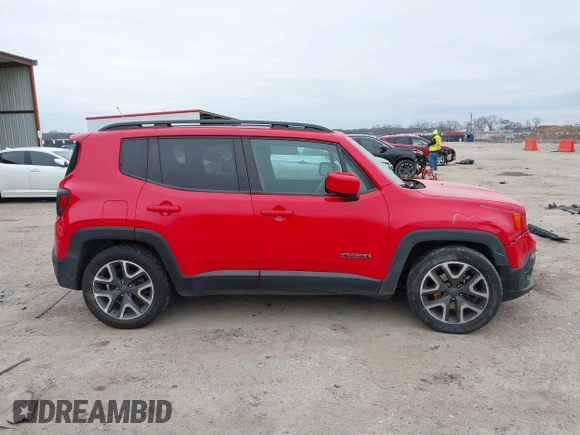 2017 Jeep Renegade Latitude with VIN ZACCJABB1HPG28699, listed as a IAAI auction lot 41640513 with 181,946 mi miles. Bid and sale history available at carsss.com. Image 13.
