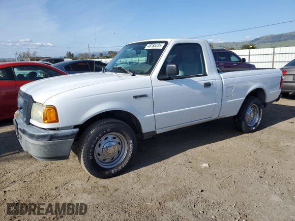 2004 Ford Ranger XL with VIN 1FTYR10D84PA77116, listed as a Copart auction lot 48783225 with 99,003 mi miles and Clean title. Bid and sale history available at DreamBid. Image 1.