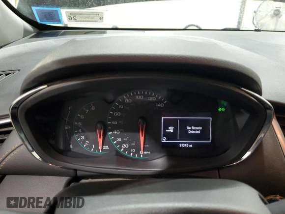 2022 Chevrolet Trax LT with VIN KL7CJPSMXNB541083, listed as a Copart auction lot 49268865 with 91,345 mi miles and Clean Title. Bid and sale history available at carsss.com. Image 9.