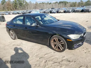 2013 BMW 3 Series 328i with VIN WBA3C1G56DNR49067, listed as a Copart auction lot 44138055 with 133,306 mi miles and Salvage Title. Bid and sale history available at carsss.com. Image 4.