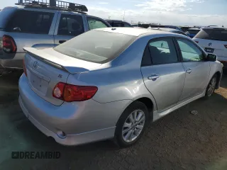 2009 Toyota Corolla with VIN 1NXBU40E39Z139959, listed as a Copart auction lot 72742564 with 121,039 mi miles and Salvage Title. Bid and sale history available at carsss.com. Image 3.