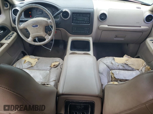 2003 Ford Expedition Eddie Bauer with VIN 1FMFU17L23LB34138, listed as a Copart auction lot 56246555 with 221,758 mi miles and Salvage title. Bid and sale history available at DreamBid. Image 8.