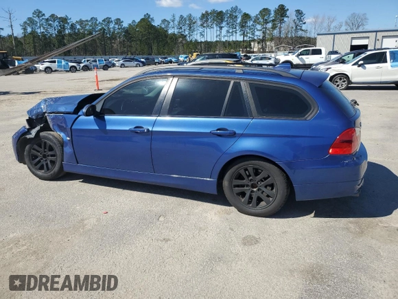 2007 BMW 3 Series 328i with VIN WBAVS13527FX15072, listed as a Copart auction lot 48186315 with 224,583 mi miles and Salvage Title. Bid and sale history available at carsss.com. Image 2.