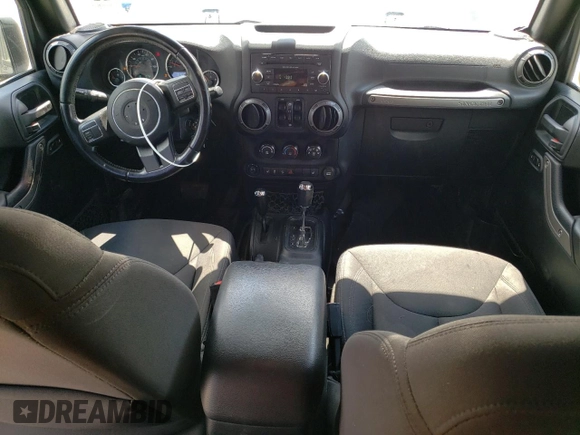 2018 Jeep Wrangler JK Unlimited Sport S with VIN 1C4BJWDG4JL863268, listed as a Copart auction lot 54135124 with 109,417 mi miles and Salvage Title. Bid and sale history available at carsss.com. Image 8.
