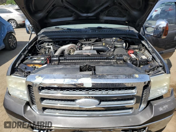 2006 Ford F-250 XL with VIN 1FTSW21P56EC28375, listed as a Copart auction lot 59995265 with 203,104 mi miles and Salvage title. Bid and sale history available at DreamBid. Image 11.