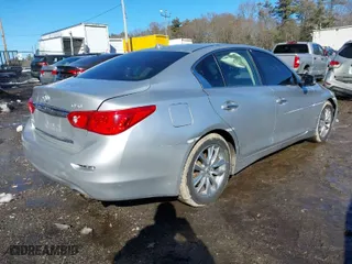 2017 Infiniti Q50 3.0t Premium with VIN JN1EV7AP3HM734280, listed as a IAAI auction lot 41607757 with 50,435 mi miles. Bid and sale history available at carsss.com. Image 4.