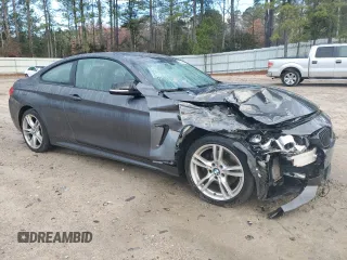 2015 BMW 4 Series 428i xDrive with VIN WBA3N5C59FK198817, listed as a Copart auction lot 50234525 with 134,233 mi miles and Salvage title. Bid and sale history available at DreamBid. Image 4.