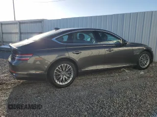 2024 Genesis G80 2.5T with VIN KMTGB4SC0RU238848, listed as a Copart auction lot 79228284 with 8,549 mi miles and Non Repairable. Bid and sale history available at carsss.com. Image 3.