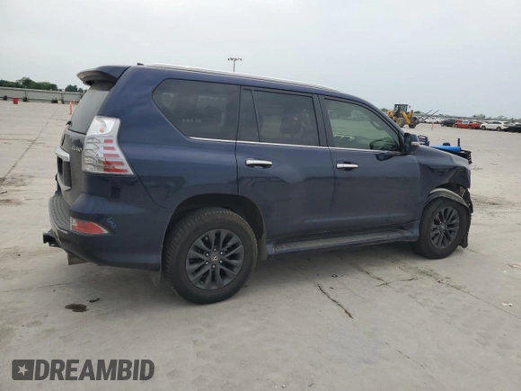 2020 Lexus GX with VIN JTJAM7BX5L5261947, listed as a Copart auction lot 53382075 with 44,785 mi miles and Salvage Title. Bid and sale history available at carsss.com. Image 3.