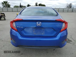 2018 Honda Civic LX with VIN 2HGFC2F54JH523651, listed as a Copart auction lot 51347155 with 61,839 mi miles and Salvage Title. Bid and sale history available at DreamBid. Image 6.