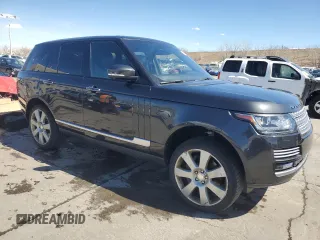 2014 Land Rover Range Rover Supercharged Autobiography with VIN SALGV2TF3EA155471, listed as a Copart auction lot 50352795 with 71,390 mi miles and Salvage title. Bid and sale history available at DreamBid. Image 4.