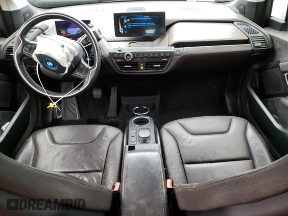2017 BMW i3 with VIN WBY1Z8C57HV889716, listed as a Copart auction lot 66951452 with 43,037 mi miles. Bid and sale history available at carsss.com. Image 8.
