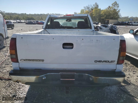 2001 Chevrolet Silverado 1500 LS with VIN 1GCEK14T41Z293733, listed as a Copart auction lot 74074914 with 266,504 mi miles and Salvage Title. Bid and sale history available at carsss.com. Image 6.