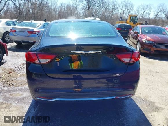 2015 Chrysler 200 Limited with VIN 1C3CCCABXFN662545, listed as a IAAI auction lot 41798590 with 76,766 mi miles. Bid and sale history available at carsss.com. Image 16.