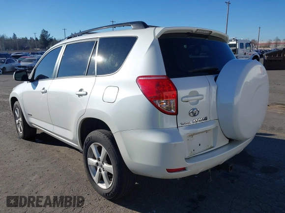 2008 Toyota RAV4 Ltd with VIN JTMZK34V685022611, listed as a IAAI auction lot 41421351 with 136,276 mi miles. Bid and sale history available at carsss.com. Image 3.
