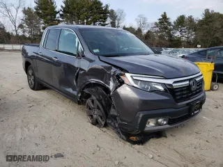 2020 Honda Ridgeline RTL-E with VIN 5FPYK3F72LB003269, listed as a Copart auction lot 49004155 with 34,793 mi miles and Salvage Title. Bid and sale history available at carsss.com. Image 4.