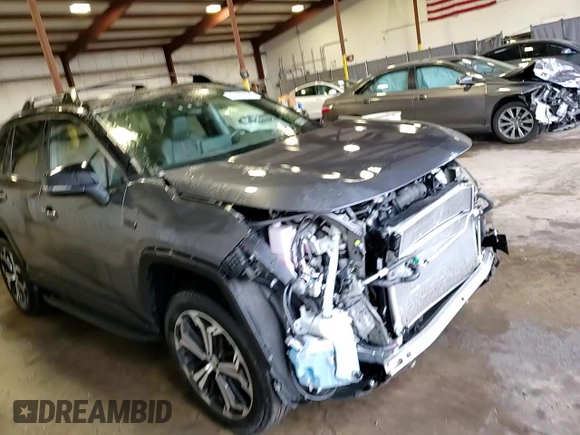 2021 Toyota RAV4 XSE with VIN JTMFB3FV5MD035494, listed as a Copart auction lot 61256085 with 54,940 mi miles and Salvage title. Bid and sale history available at DreamBid. Image 15.